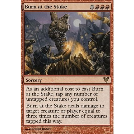 Burn at the Stake • Avacyn Restored (avr) .